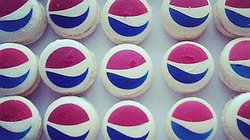 Макаруны для PEPSICO с изображением на поверхности