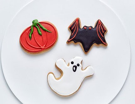 Фигурное печенье "Halloween"