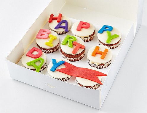 Капкейки Happy Birthday!