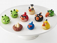 Марципановые фигурки "Angry Birds" 