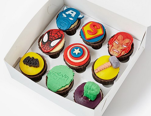 Капкейки "Super Hero XXL"