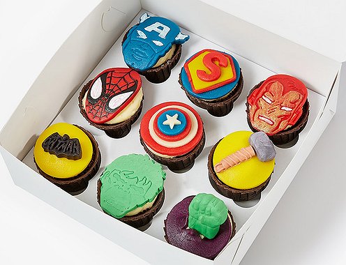 Капкейки "Super Hero XXL"