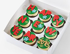 Новогодний набор капкейков "Happy New Year"