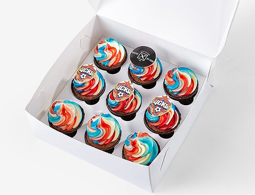 Капкейки "ЦСКА"