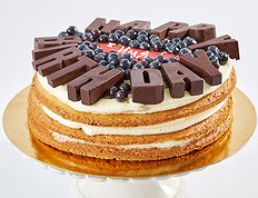  "Happy Birthday" торт